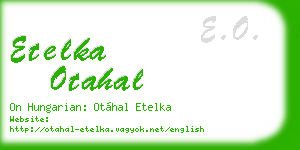 etelka otahal business card